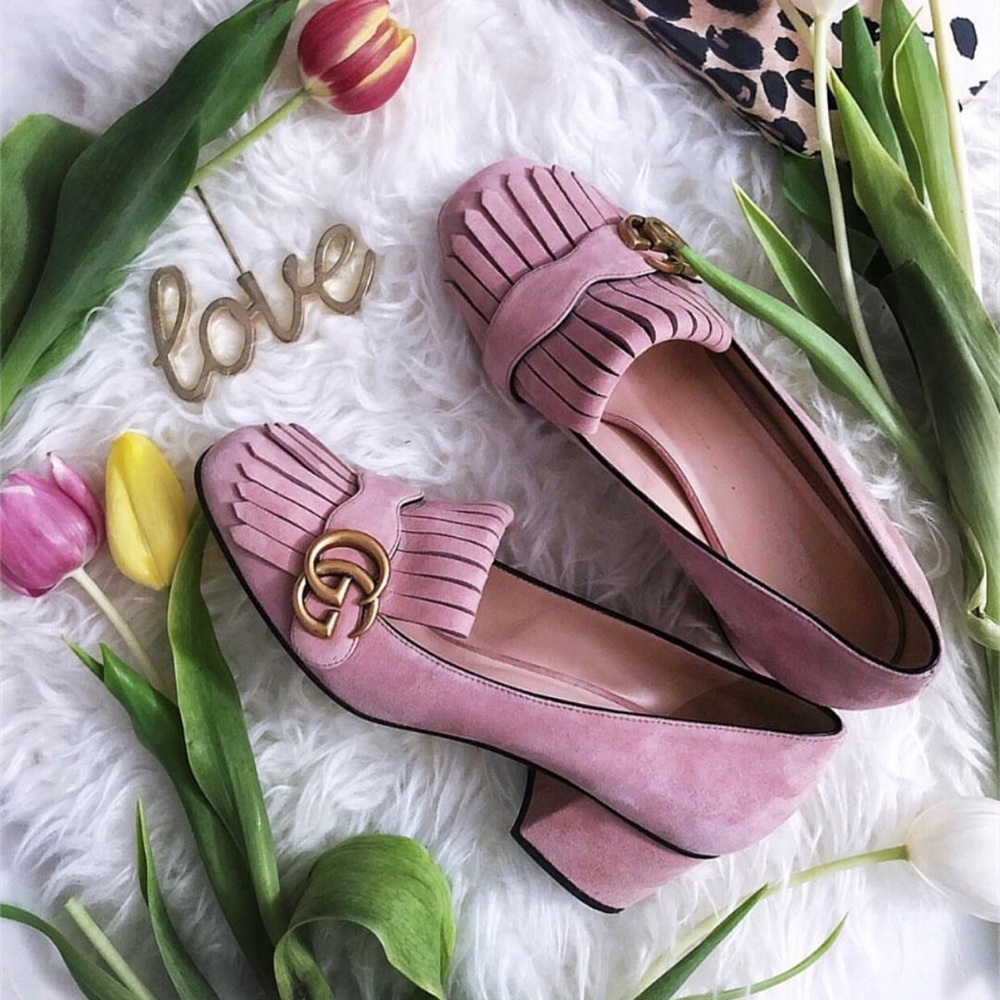 Gucci suede shoes